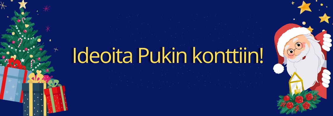 Ideoita pukin konttiin